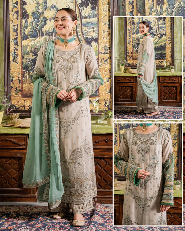 Imrozia Foilwork Formal Wedding Collection- Skin & Pista